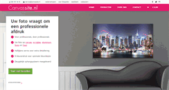 Desktop Screenshot of canvassite.nl