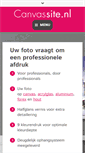Mobile Screenshot of canvassite.nl