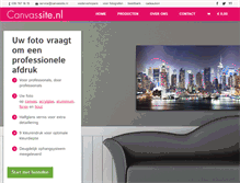 Tablet Screenshot of canvassite.nl